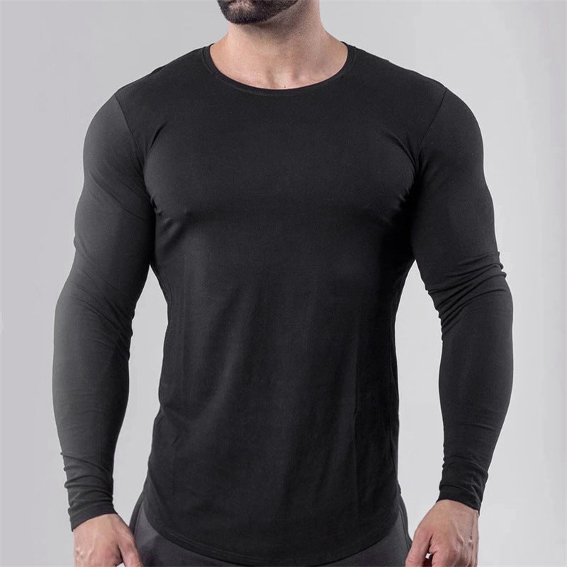 Sport langarm T-shirt